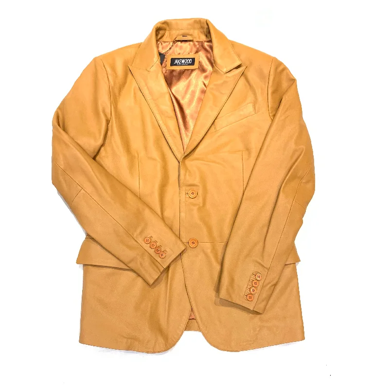 Jakewood Whiskey Lambskin Blazer