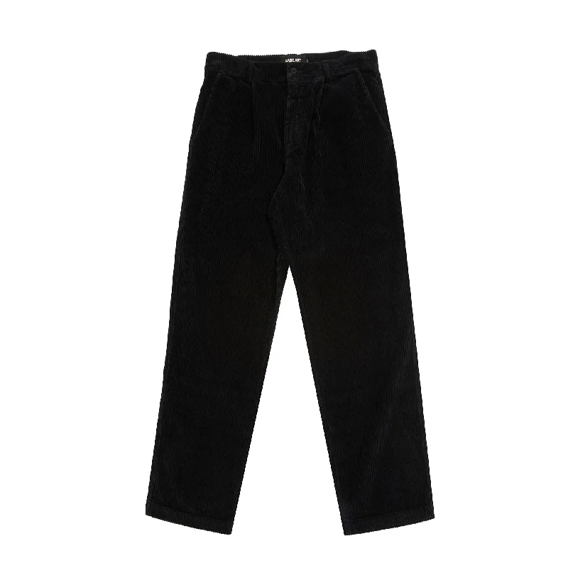 Labo Art Men's Delfino Corduroy Trousers in Black