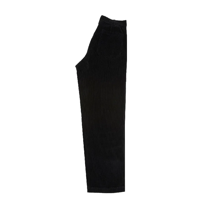 Labo Art Men's Delfino Corduroy Trousers in Black