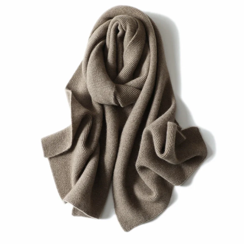 Sharp Print Cashmere Scarf