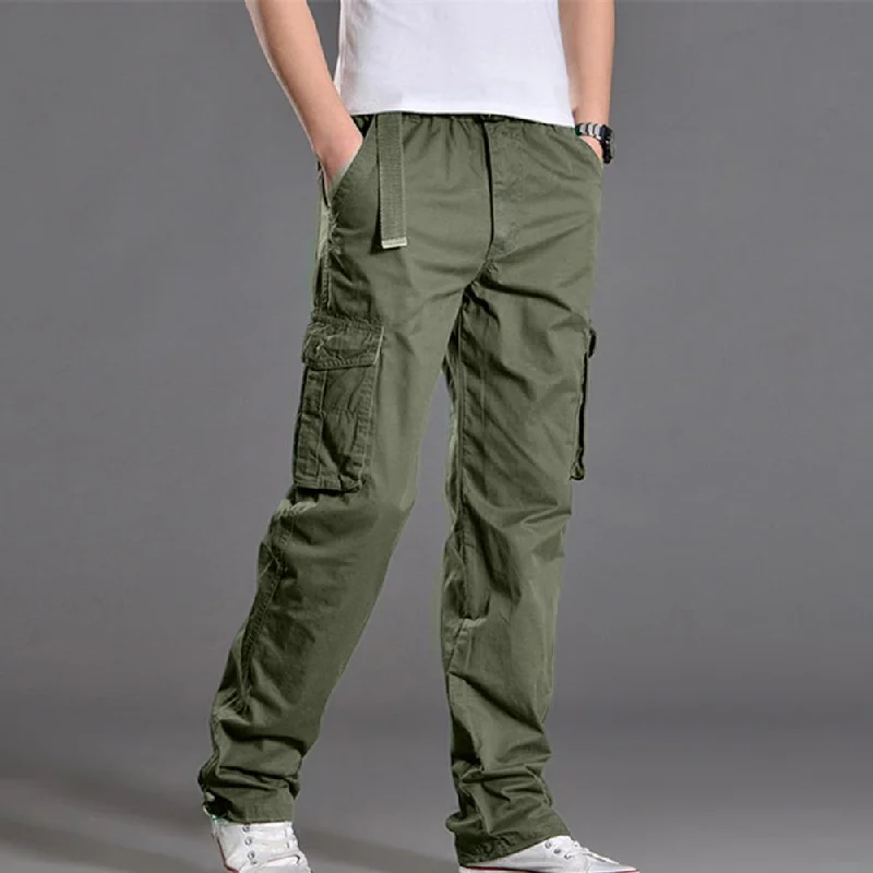 Men's Casual Cargo Cotton Pants ( Pack of 2 )