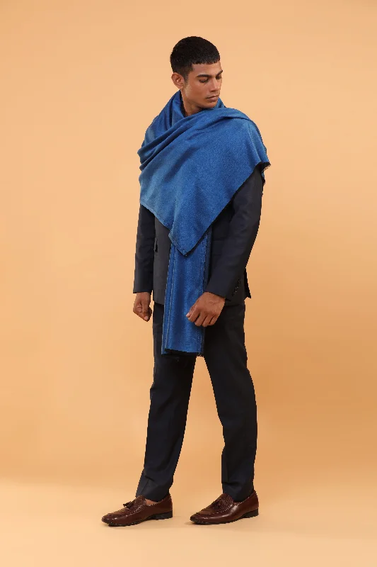 Men’s Viscose Stole with Fringes for Stylish and Comfortable Wrap