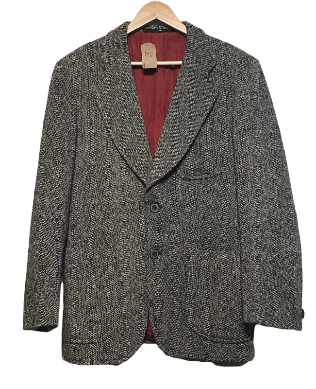 Men’s Wool Tweed Blazer (Size XL)