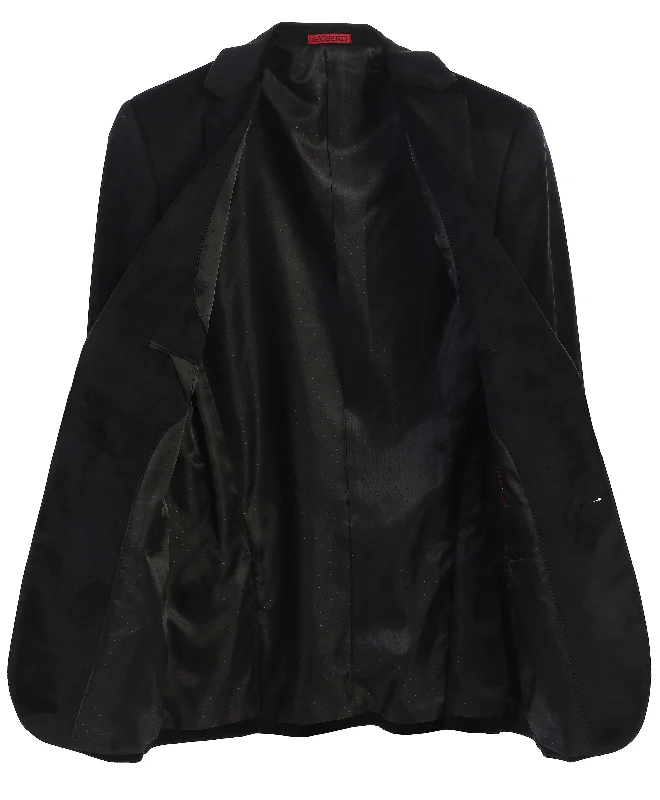 Men's Formal Ultra Soft Velvet Blazer Jacket