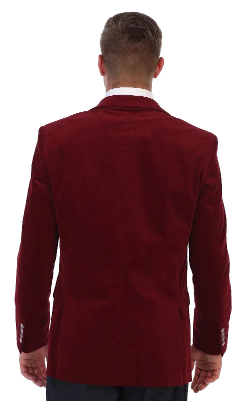 Men's Formal Velvet Blazer Jacket