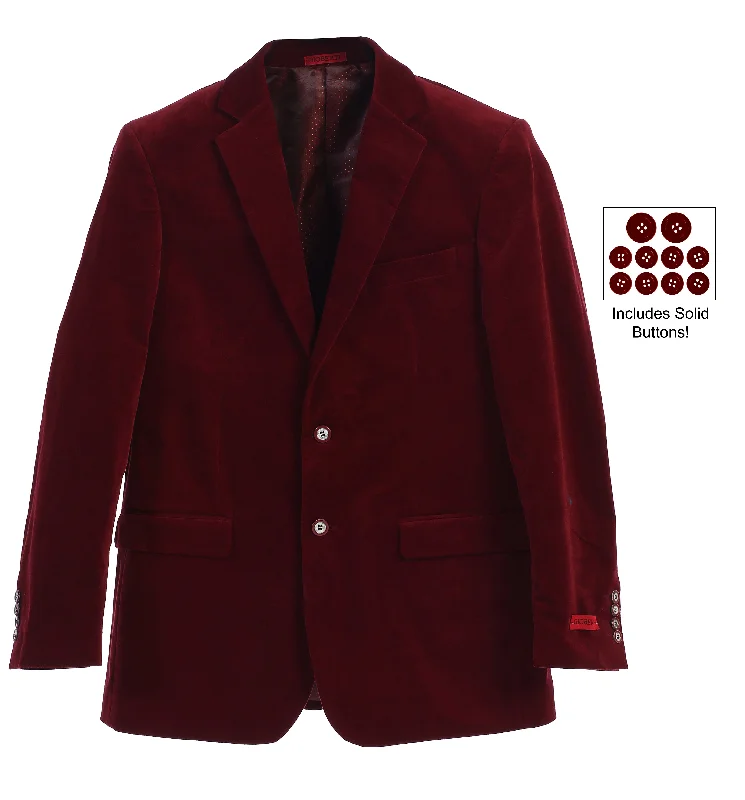 Men's Formal Velvet Blazer Jacket