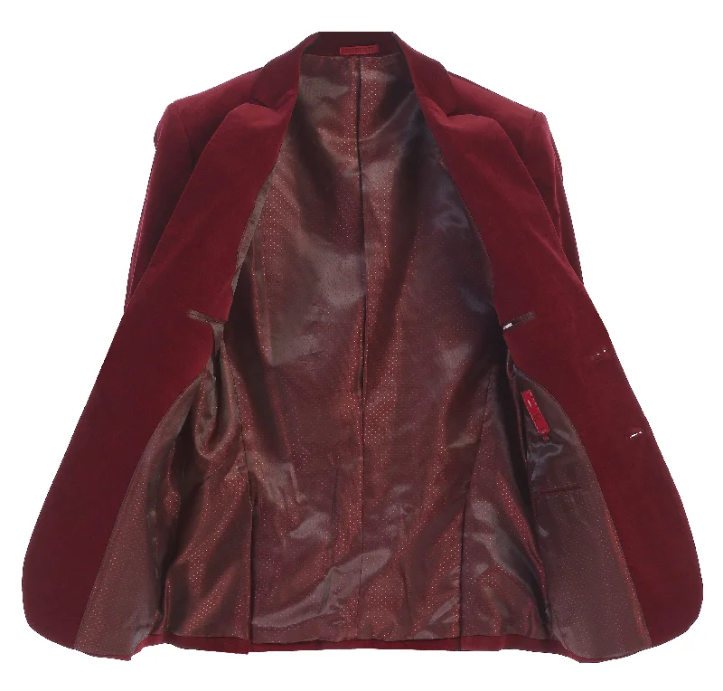 Men's Formal Velvet Blazer Jacket