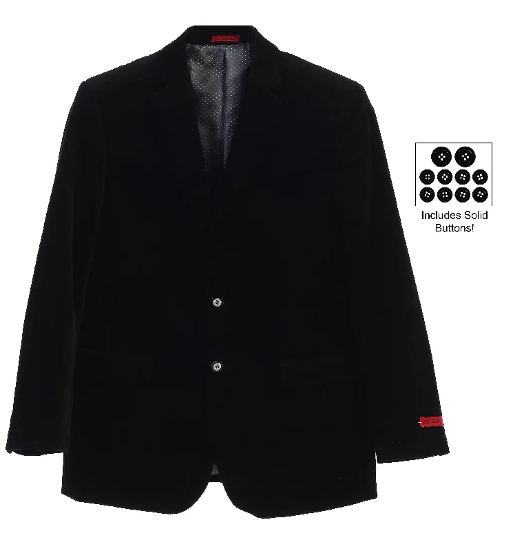 Men's Formal Velvet Blazer Jacket