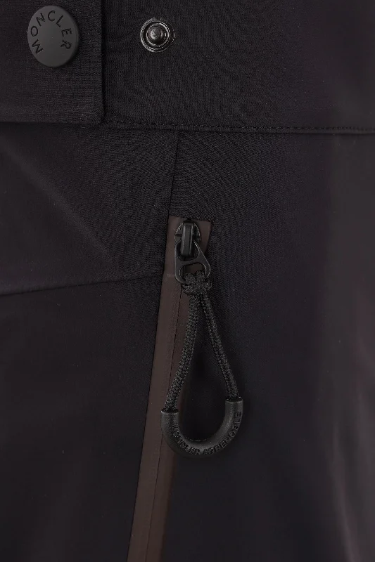 stretch nylon cargo trousers