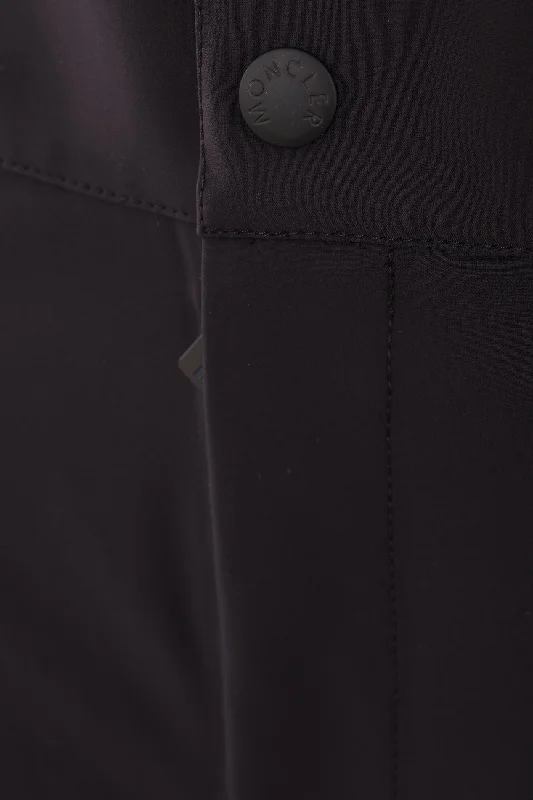 stretch nylon cargo trousers