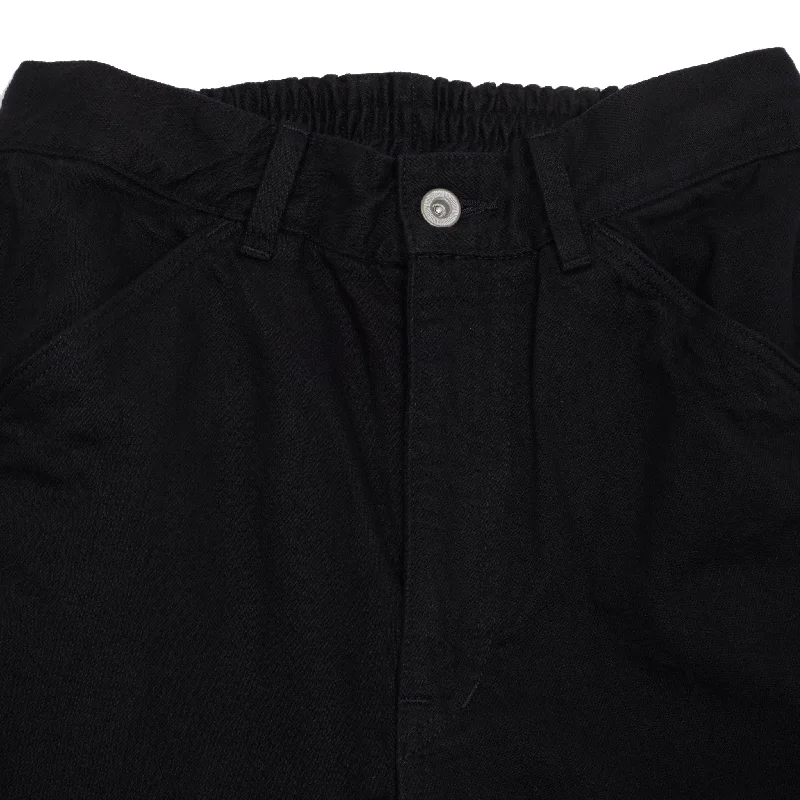 Sage De Cret Denim Pegtop Pants in Black