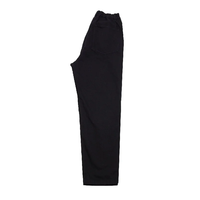 Sage De Cret Denim Pegtop Pants in Black