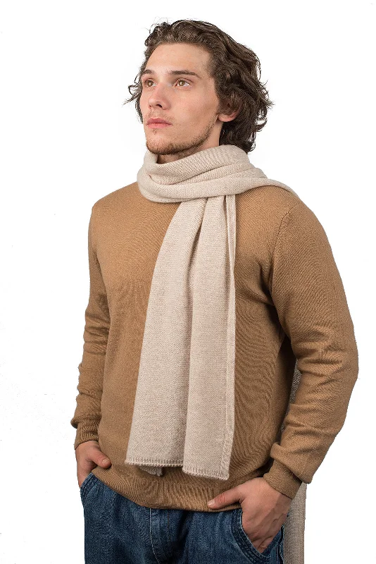 Wide scarf 100% Cashmere