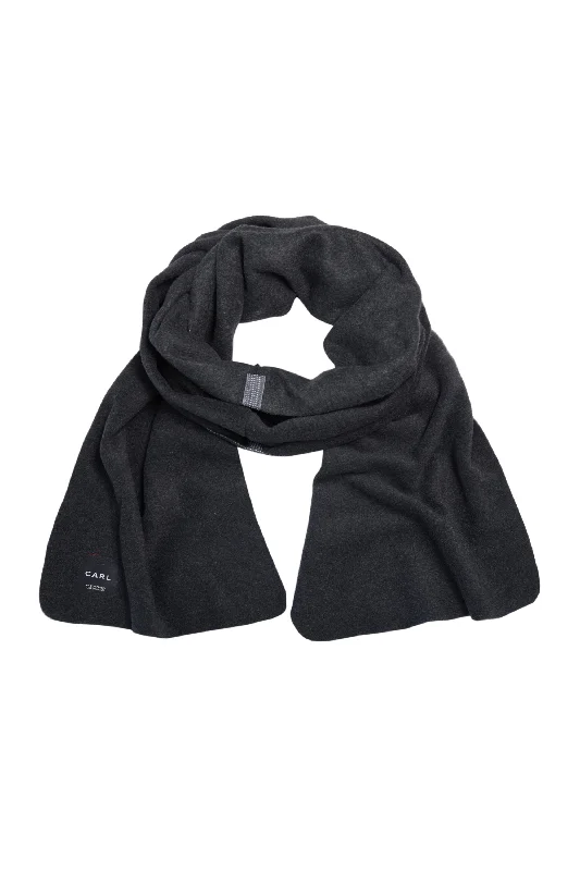 SCARF IN SOFT FLEECE - 1004C - SOFT BLACK