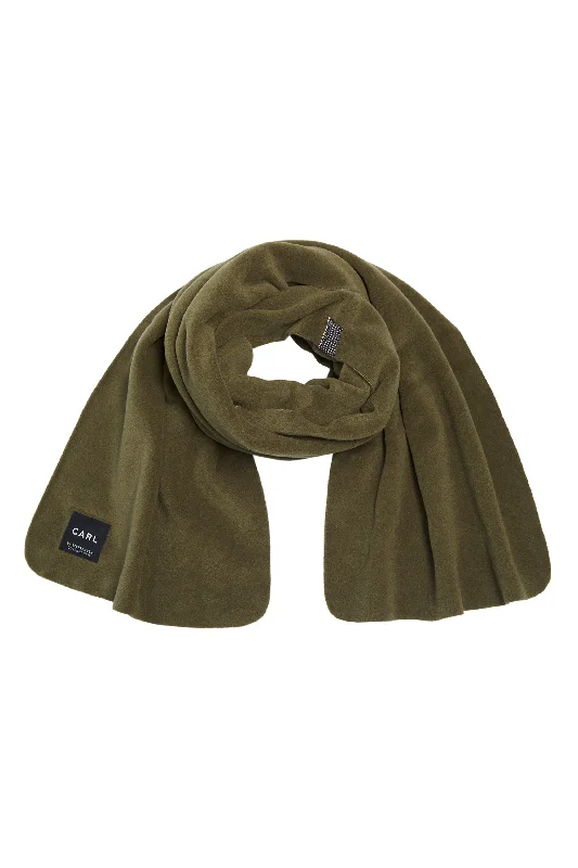 SCARF IN SOFT FLEECE - 1004C - MOSS