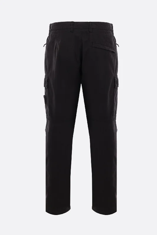 stretch cotton cargo pants