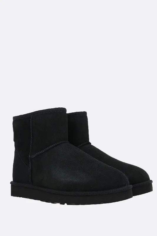 Classic Mini suede ankle boots