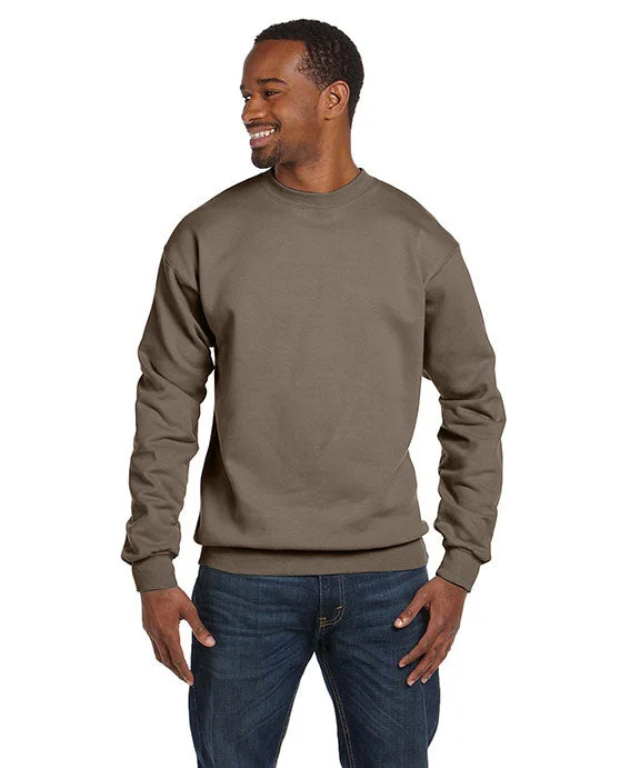 P160 - Hanes Adult ComfortBlend® EcoSmart® Crewneck Sweatshirt | Army Brown