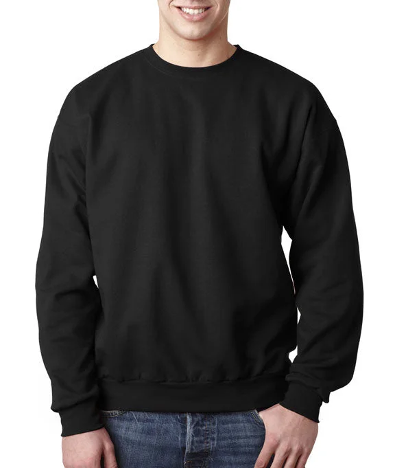 P160 - Hanes Adult ComfortBlend® EcoSmart® Crewneck Sweatshirt | Black