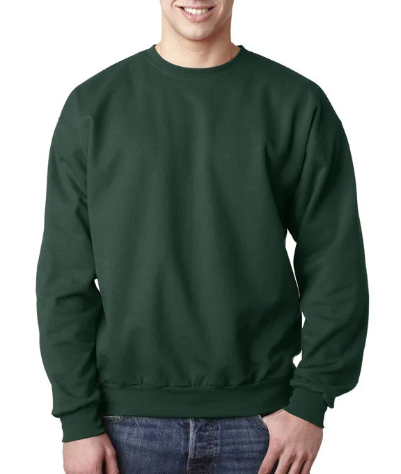 P160 - Hanes Adult ComfortBlend® EcoSmart® Crewneck Sweatshirt | Deep Forest