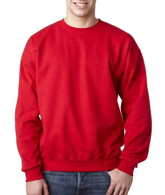 P160 - Hanes Adult ComfortBlend® EcoSmart® Crewneck Sweatshirt | Deep Red