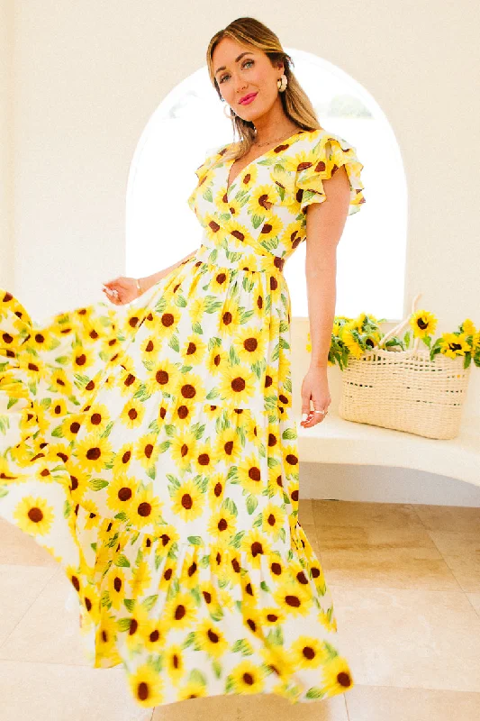 Trixie Dress in Sunflower