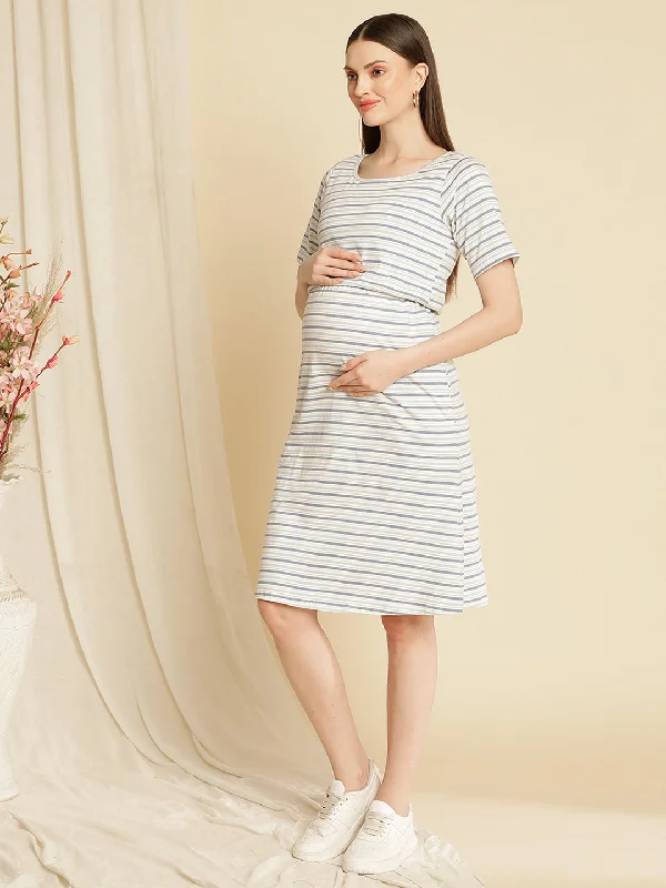 Zipless Maternity Dress